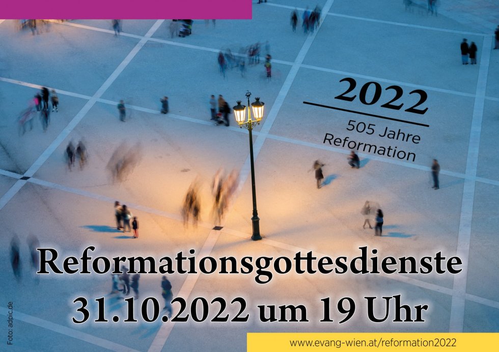 Reformation in Wien gemeinsam feiern