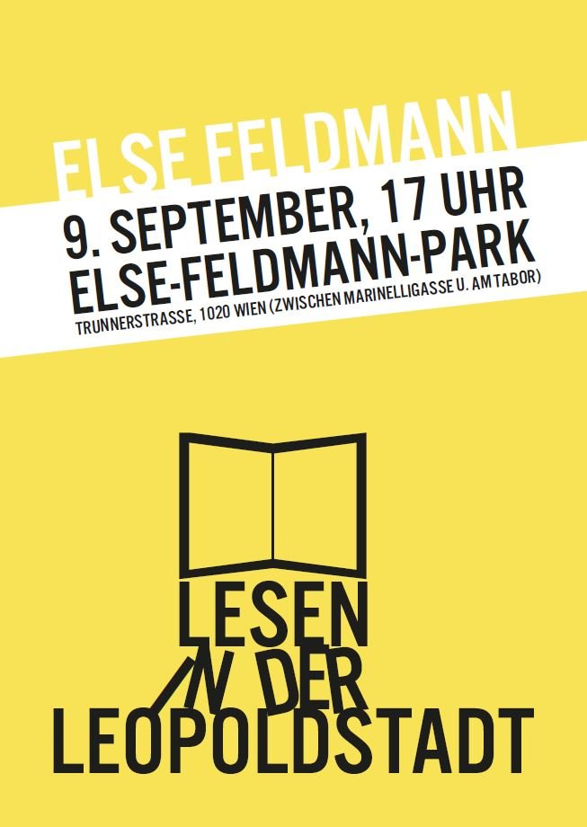 Lesung Else-Feldmann