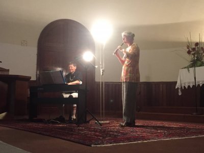Klavier und Blockflöte beim Open House