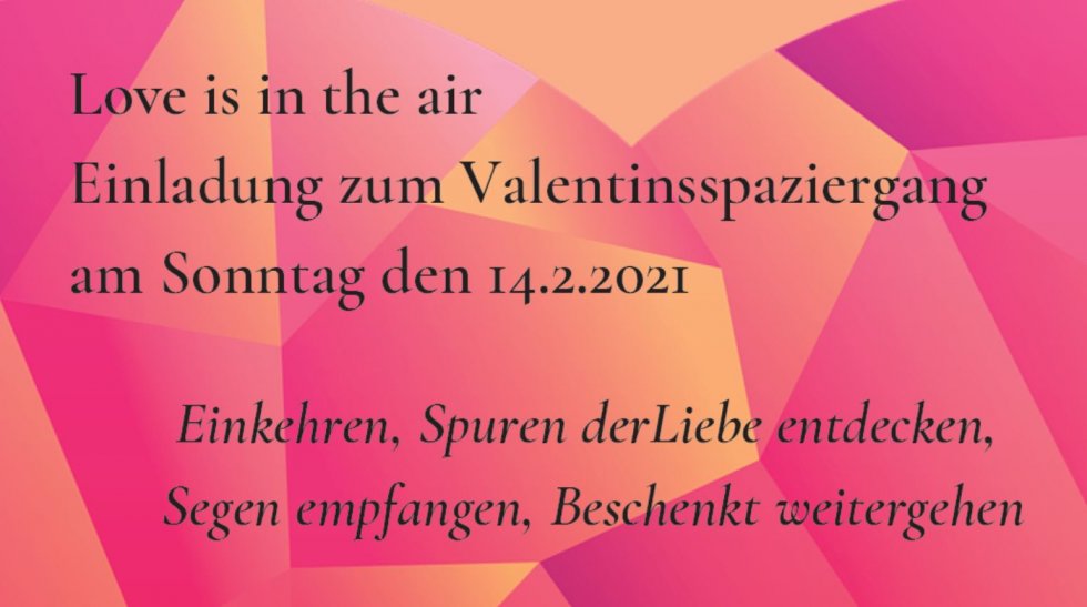 Love is in the air