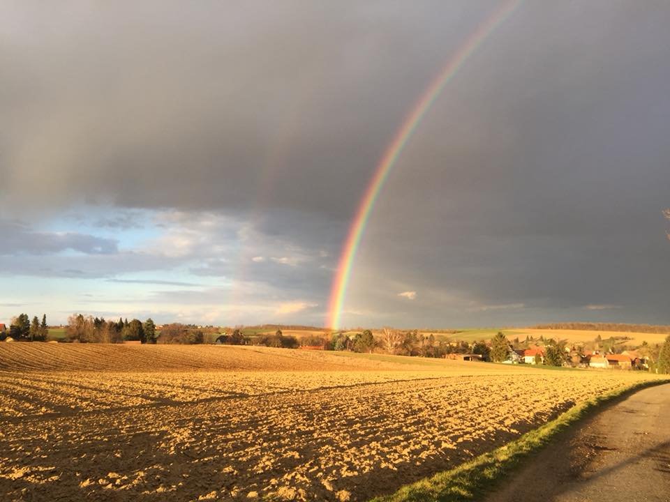 Regenbogenlandschaft