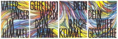 Kirchenfenster 1-4