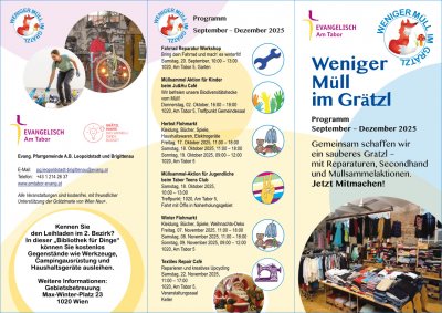 Programm Weniger Müll im Grätzl