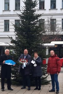 Bezirksvorsteher Hannes Derfler und sein Stellvertreter Christoph Zich