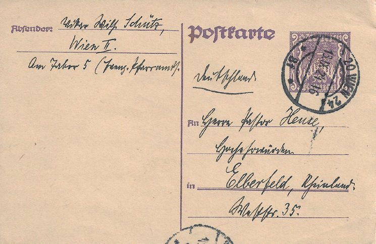 Ein Brief längst vergangenen Tagen